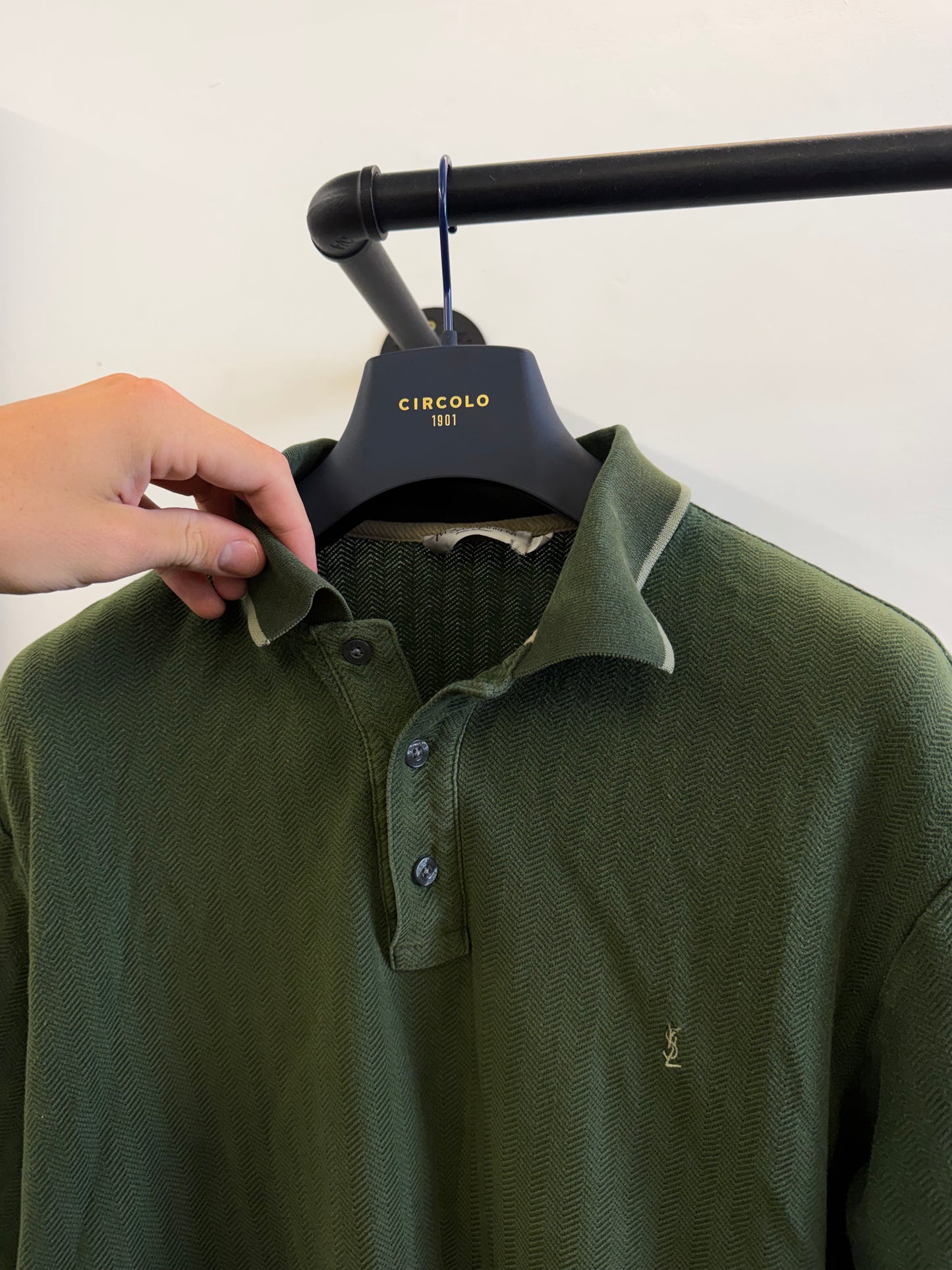 Vintage YSL Polo top (L)